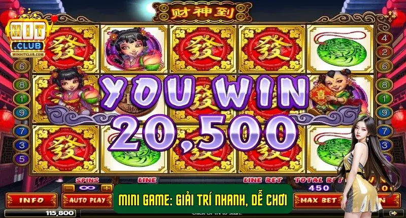 Mini game Hitclub có nhịp chơi nhanh Mini game Hitclub có nhịp chơi nhanh và dễ tiếp cận